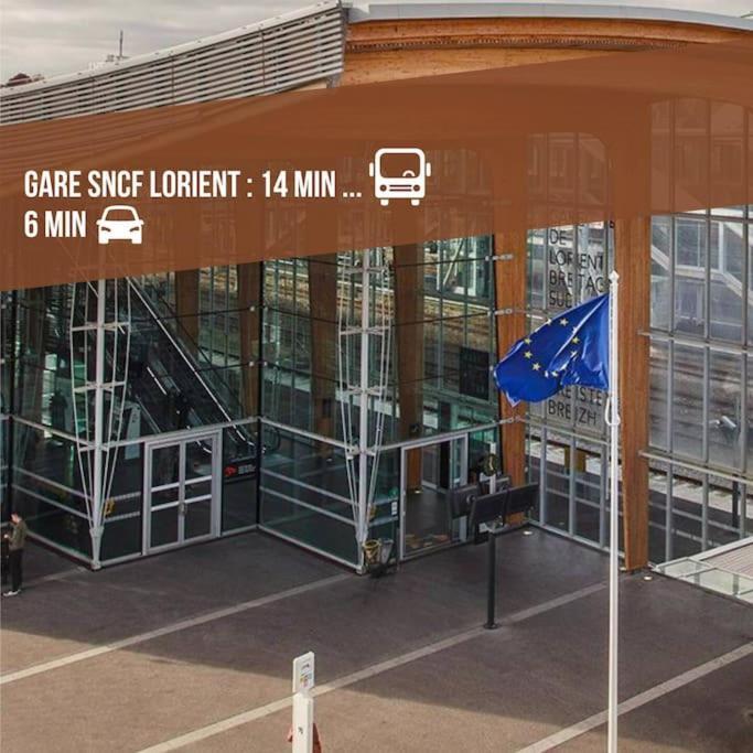 T3 Proche Centre Ville Gare Sncf Plage Avec Parkink Prive โลริอ็อง ภายนอก รูปภาพ